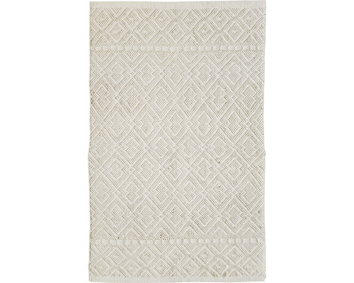 Vloerkleed met geometrisch ruitpatroon